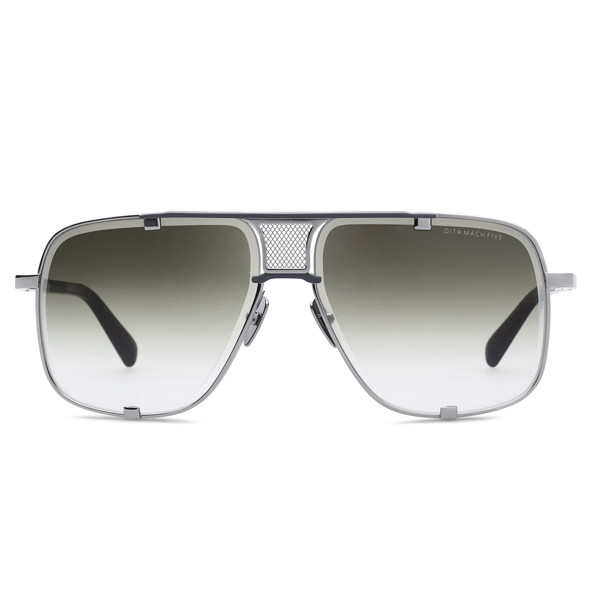 Image of Dita Mach Five Black Green Sunglasses